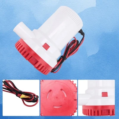 Pompa Di Sentina Subacquea Per Yacht E Barca 12V Caravan 2000GPH - Immagine 1 di 4