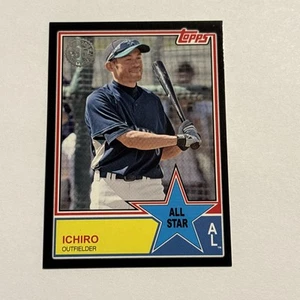 Ichiro Suzuki 2018 Topps '83 All Stars Black Insert Card #83AS46 Mariners /299 - Picture 1 of 2