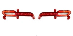 FIT KIA NIRO 2017-2019 LEFT RIGHT BACK UP LAMP REAR REFLECTORS CAPA PAIR - Picture 1 of 5