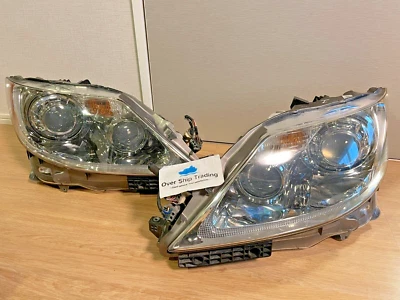 Lexus Genuine LS460 2007-2009 HID Xenon Headlight Lamp Left Right Pair OEM JDM - Image 1 of 4