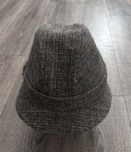 Harris Tweed Hat Mens Medium Multicolor  Hand Woven 100% Scottish Wool - Picture 1 of 13