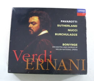 NEW SEALED Verdi Ernani / Pavarotti, Sutherland, Nucci, Burchuladze; Bonynge CD - Bild 1 von 6