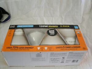 Feit Electric, Par 40, Fluorescent Lamps, 23 Watt, 120 Watt equivalent, 4 Pack