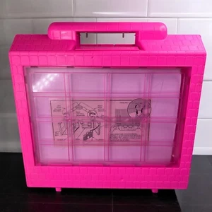 Set custodia Barbie vintage 1992 Mattel Fold N Fun - Foto 1 di 8