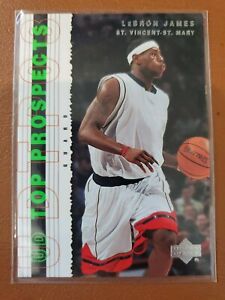 2003 UD Top Prospects LeBron James Rookie RC #55 Very Nice