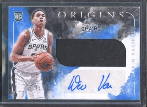 2020-21 Panini Origins DEVIN VASSELL #RJAVAS RC Rookie Blue Patch Auto /49 Spurs - Bild 1 von 2