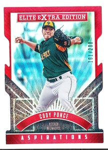 CODY PONCE 2015 ELITE EXTRA EDITION ASPIRATIONS DIE-CUT #101/200
