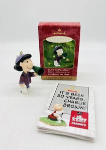 Hallmark Keepsake Peanuts Lucy Ornamento A Snoopy Navidad 3ª Serie 2000 - Imagen 1 de 7