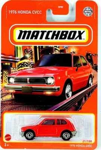 Matchbox 1976 Honda CVCC Red #21 of 100 - Picture 1 of 3