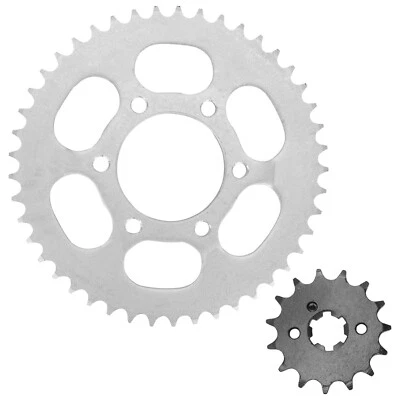 Front and Rear Sprockets Kit for Yamaha Serow 225 XT225 1992 1993 1994 1995-2007 - Image 1 of 4