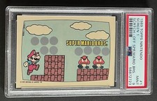 1989 Topps Nintendo Super Mario Bros Game Card Screen #1 PSA 9