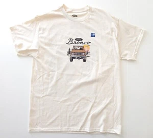 FORD BRONCO Officially Licensed 100% Cotton Adult L (Large) T-Shirt S/S - New - Picture 1 of 4