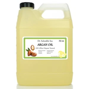 100% Pure Moroccan Argan Oil Organic  FREE SHIPPING. many sizes to choose from - Picture 1 of 23