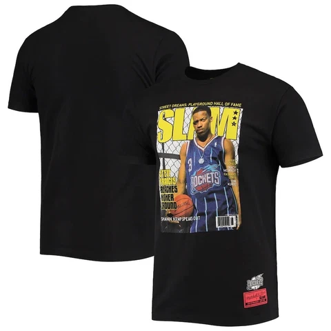 Mitchell & Ness SLAM Magazine Cover NBA Steve Francis Houston Rockets T-Shirt Cover