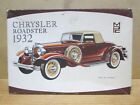 1932 CHRYSLER ROADSTER, MPC 204-200, 1967 Issue, Complete w/ Motorcycle, Unbuilt