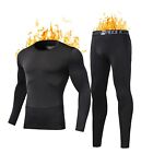 Mens Thermal Underwear Mens Plush Thickening And Quick Heating Clothing Pant Set