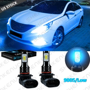 9005 HB3 Azul Hielo LED Bombillas Faro Luz Baja para HYUNDAI Sonata 2015-2019 - Imagen 1 de 12