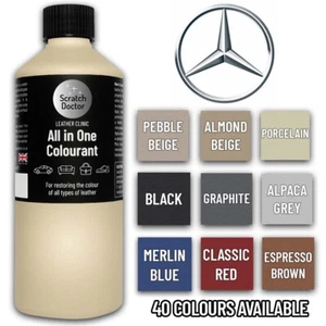 Leather Paint for MERCEDES Seats All in One Dye for Repairing 43 Colours 250ml - Picture 1 of 50