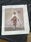 *WHITE ROBE* Lady Frost Signed ACTUAL KISS Canvas BECKETT 15x18 Auto IMPACT