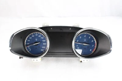 💎 2014-2017 MASERATI QUATTROPORTE SQ4 CUADRO DE INSTRUMENTOS MEDIDOR VELOCÍMETRO OEM Foto 1 de 4