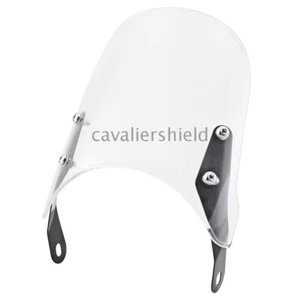 Clear Front Windshield For Triumph Bonneville / SE / T100 / T1200 Thruxton 01-17 - Picture 1 of 12