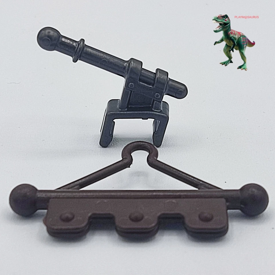 Playmobil pièce marron-gris bannière château médiéval 4865 4866-drapeau - Photo 1/1