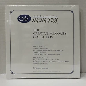 The Creative Memories Collection 12X12 scrapbook Pages Refill RCM-12S 30 pages - Picture 1 of 5