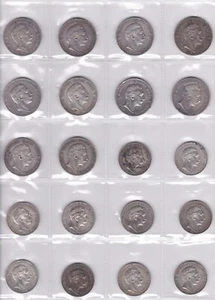 Preußen Kaiserreich 10 x 3 Mark, 10 x 5 Mark, Wilhelm II., Silber Anlegerposten - Bild 1 von 2