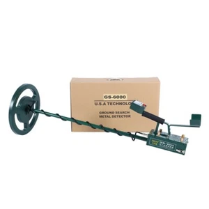 GS-6000 Mini Metal Detector Treasure Hunter +Headphone Max Depth 8.5m LED Screen - Picture 1 of 7