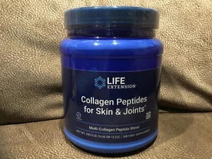 Life Extension Collagen Peptides For Skin & Joints Type I, II and III 12 OZ - Picture 1 of 3