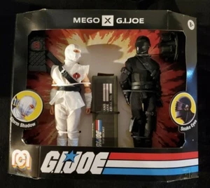Snake Eyes & Storm Shadow Modellino Mego 8" confezione da 2 G.I. Joe Ninja Rivals - Foto 1 di 11