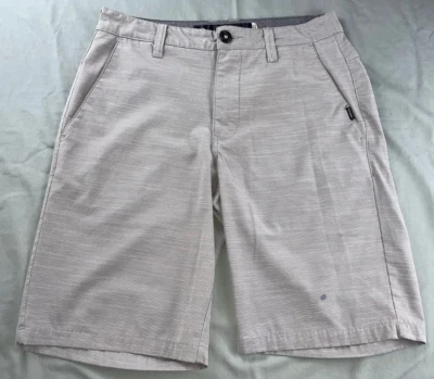 Pantalones cortos chinos híbridos de secado rápido Rip Curl Mirage Boardwalks. Hombre Talla 28, Leer. Foto 1 de 4
