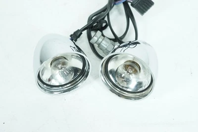 Harley Softail 2004 FXST estándar OEM indicadores de señal de giro delanteros izquierdo derecho Foto 1 de 4