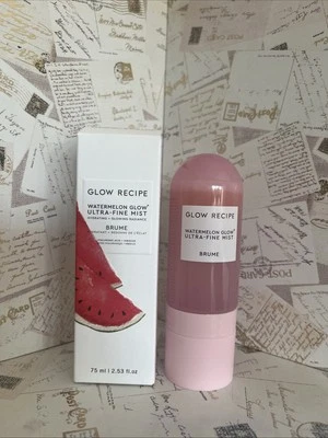 Glow Recipe Watermelon Glow Ultra-Fine Mist Hydrating + Glowing Radiance 75ml BN