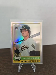 2024 Topps Heritage Jacob Wilson Refractor RC - Bild 1 von 2