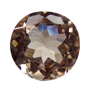 0.84 Cts Extra Ordinary Round (6 x 6 mm) Peach Pink Morganite Loose Gemstones - Picture 1 of 7