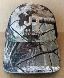 John Dixon & Associates Embroidered RealTree Deer Hunters Baseball Hat Cap Camo - Picture 1 of 7
