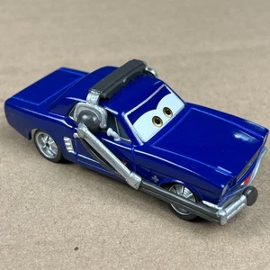 Disney Pixar Cars Brent Mustang Burger Auriculares Azul Metal Diecast 1:55 Coche de Juguete - Imagen 1 de 8