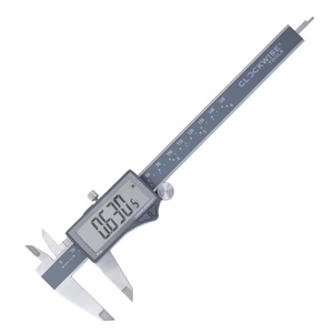 IP54 Grade Digital Caliper, DCLR-0605 0-6" /150mm, Inch/Metric/Fractions Conv... - Picture 1 of 9