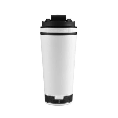 X Bumpboxx Stainless Steel Shaker Bottle, White, Protein Shaker Bottle with T... - Image 1 of 4