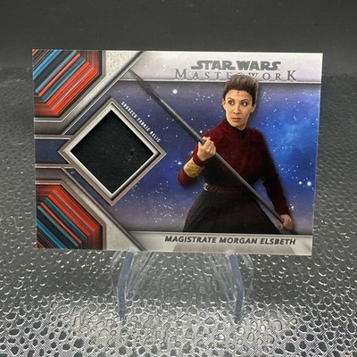 Magistrate Morgan Elsbeth-Sourced Fabric Cloak Relic-Topps Star Wars Masterwork - Image 1 of 4