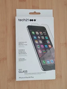 Tech21 Tempered Evo Glass Screen Protector for iPhone 6 / 6S Mobile Phone gift - Picture 1 of 5