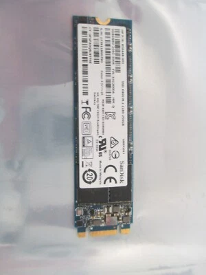SanDisk SSD X400 M.2 2280 256Gb Model SD8SN8U-256G-1006 HP 856448-001 - Image 1 of 4
