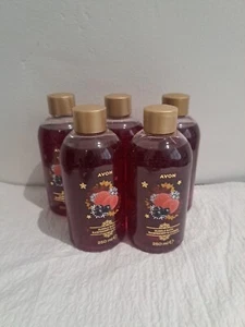 5 Avon Raspberry And Cassis Bubble Bath 250ml - Picture 1 of 6