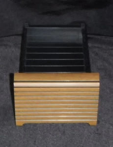 Kassettenschrank Kunststoff Ersatz 1x Schublade für 12 Musikkassetten - Bild 1 von 5