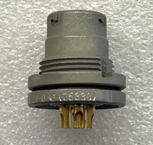 M55116/10-0, Conn Audio RCP 6 POS Solder Cup RA Panel Mount 6 Terminal 1 Port - Picture 1 of 4