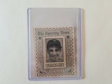 Frank Crosetti 1936 Sporting News Baseball Stamp SUPER RARE!!!