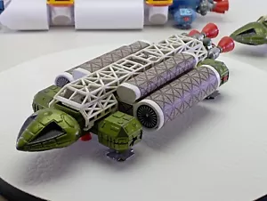 DINKY TOYS - HAND BUILT SPACE 1999 EAGLE TRANSPORTER POD - USED CONDITION POD 36 - Picture 1 of 23