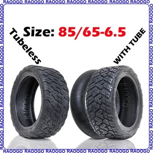 85/65-6.5 neumáticos y tubos y sin tubo ajuste Kugoo G-2 refuerzo scooter eléctrico Ninebot - Imagen 1 de 25