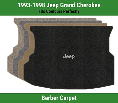 Lloyd Berber Cargo Mat for '93-98 Jeep Grand Cherokee w/Silver on Black Jeep - Image 1 of 4